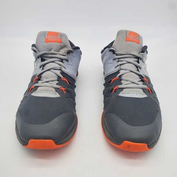 Nike Shoe Men's 13 Air Epic Speed TR II Sneaker 852456-004 Gray Orange Trainers - Picture 7 of 8